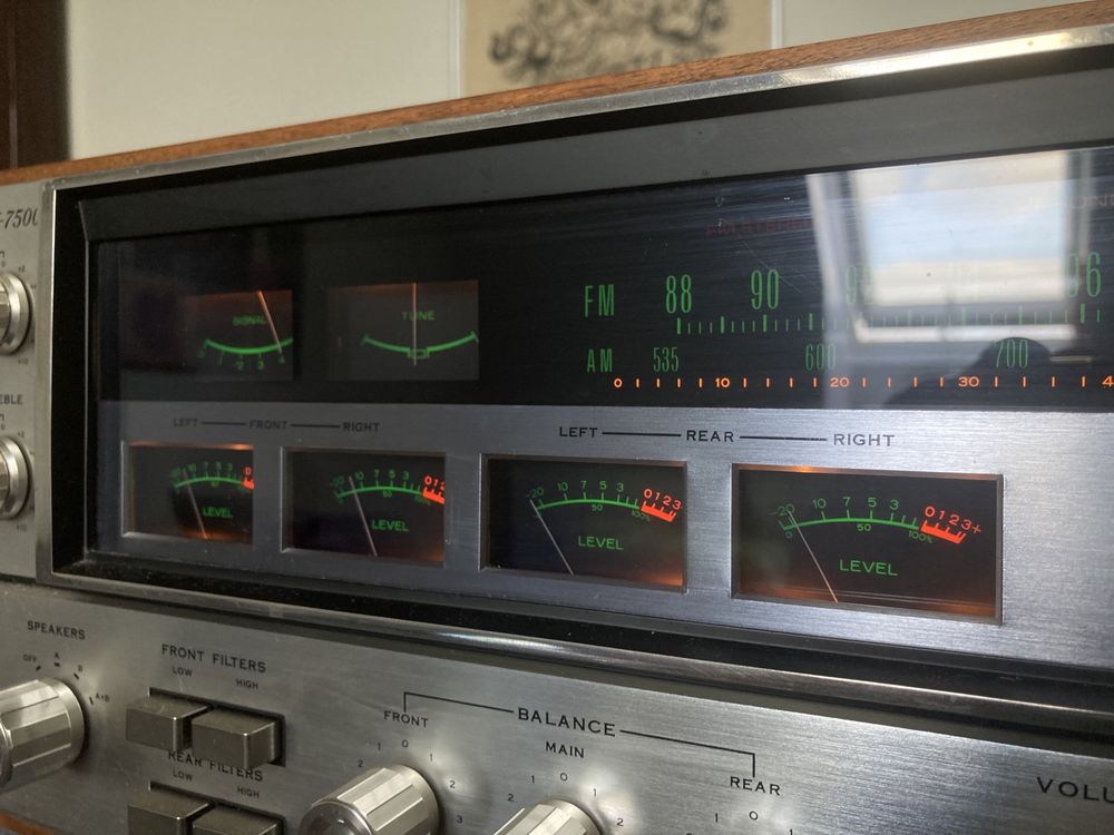 Sansui QRX 7500 amplituner I właściciel.