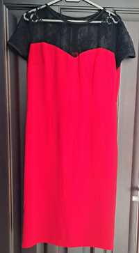 Czerwona sukienka rozmiar 40