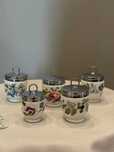 "Egg Coddler" pojemniki do gotowania jajek, porcelana Royal Worcester
