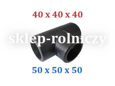 Trójnik gumowy 40 x 40 x 40mm do dojarki AlfaLaval Westfalia