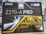 Комплект s1151 - MSI Z270-A Pro + Xeon E3-1240 V6 (i7 7700)