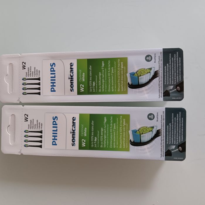 Philips Sonicare W2 Optimal White 8szt czarne orginal