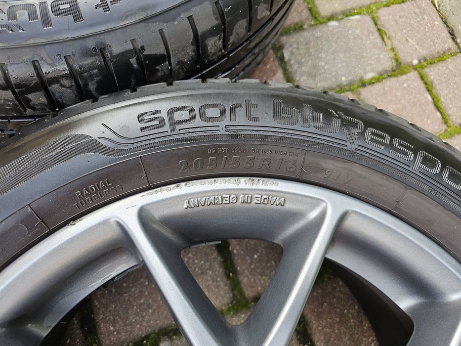 Alufelgi BMW 16cali BBS 7JX16H2 ET36 5x120 205/55/16 Lato
