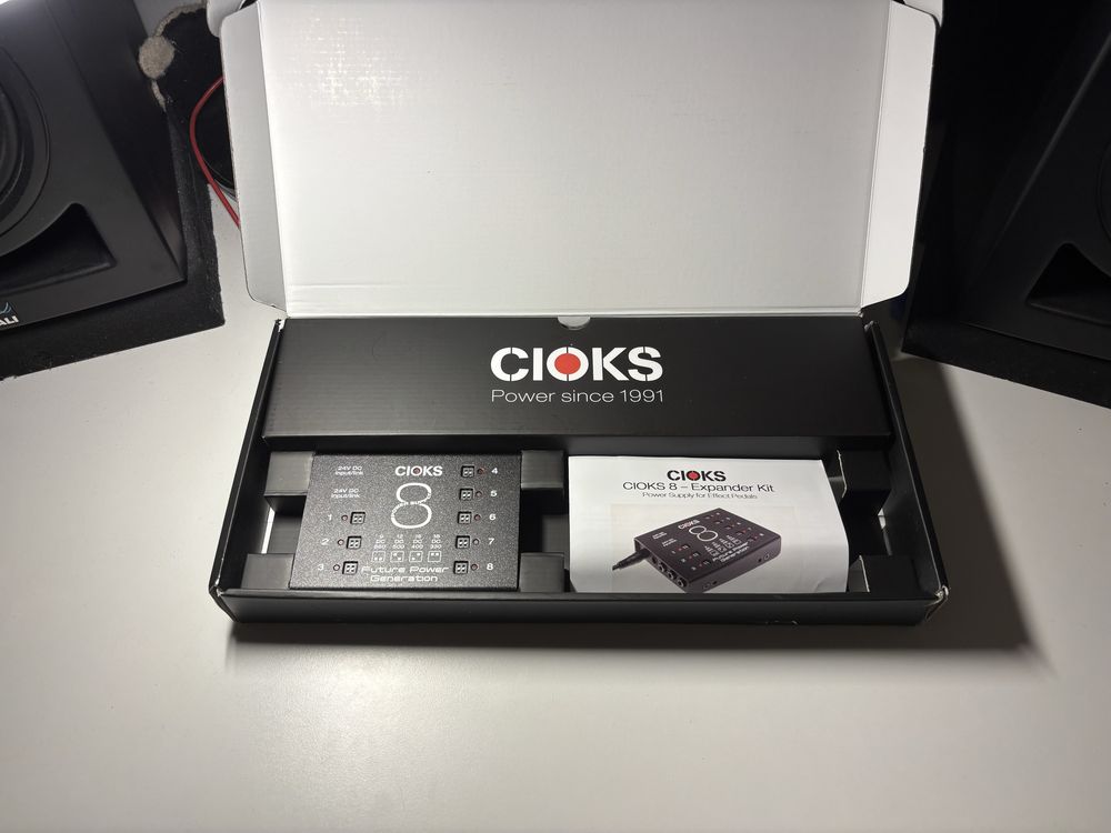 CIOKS 8 Power Supply zasilacz do efektów gitarowych expander