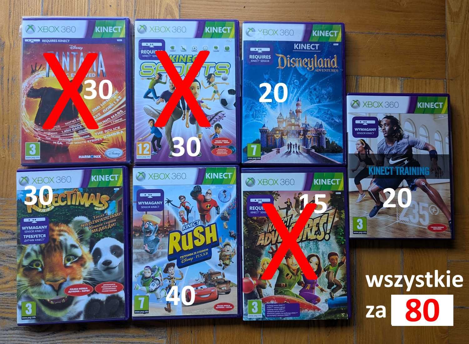 Gry Xbox 360 Kinect