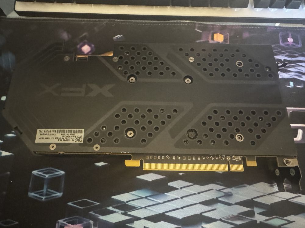 AMD Radeon XFX RX580 8gb 256bit Gddr5 Как новая