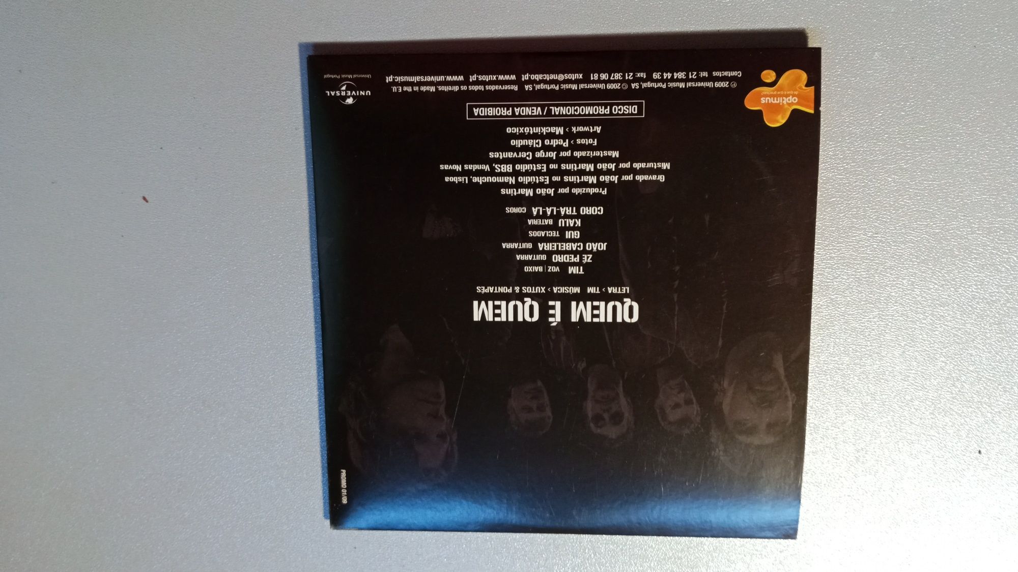 Xutos & Pontapés - Quem é Quem CD single