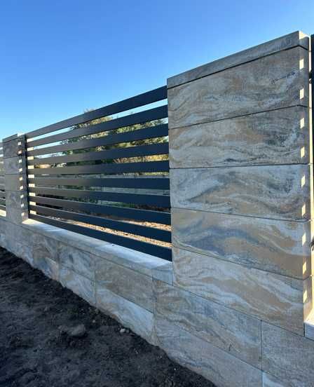 Ogrodzenie palisadowe lamele poziome palisada pozioma PRODUCENT!