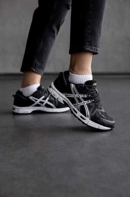 Мужские кроссовки Asics Gel-Kahana 8 Black White 41-46 Асикс Хит