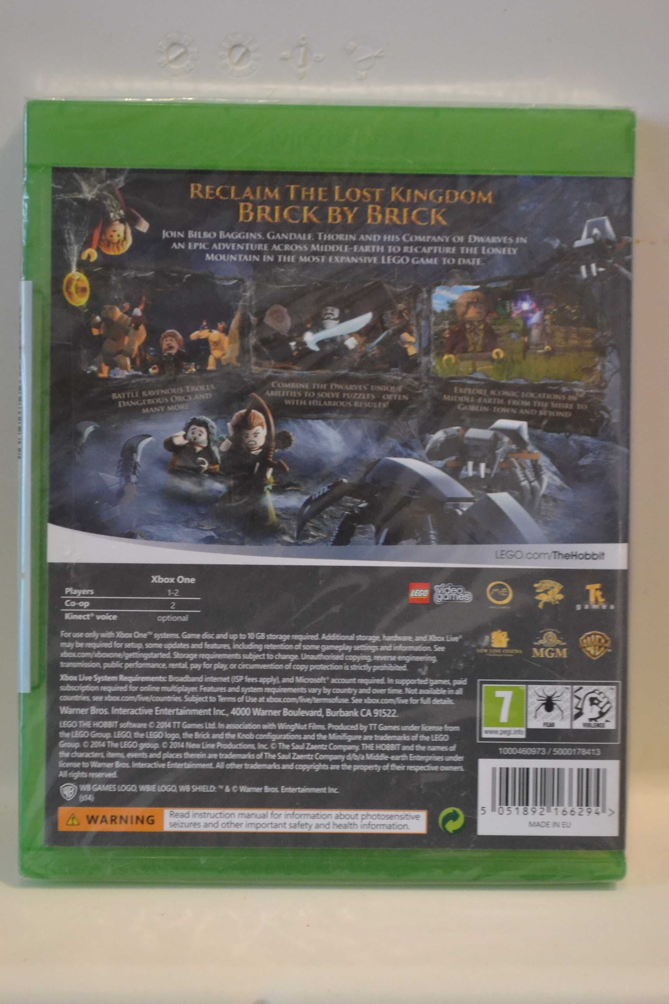 Lego Hobbit  Xbox One Nowa w folii