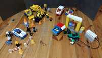 Lego Duplo - pojazdy budowlane, policja, warsztat