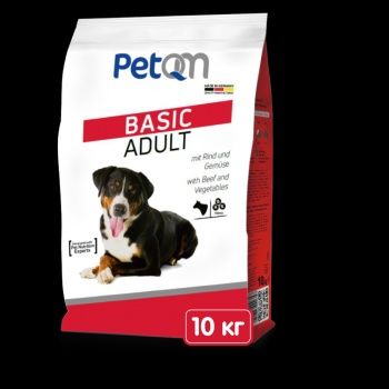 Сухой корм для собак Happy Dog PetQM Basic Adult 10 кг