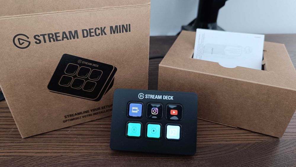 Stream Deck Mini (em estado de novo)