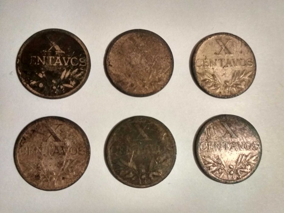 Moedas X Centavos - 1942/1943/1944/1945/1946/1947