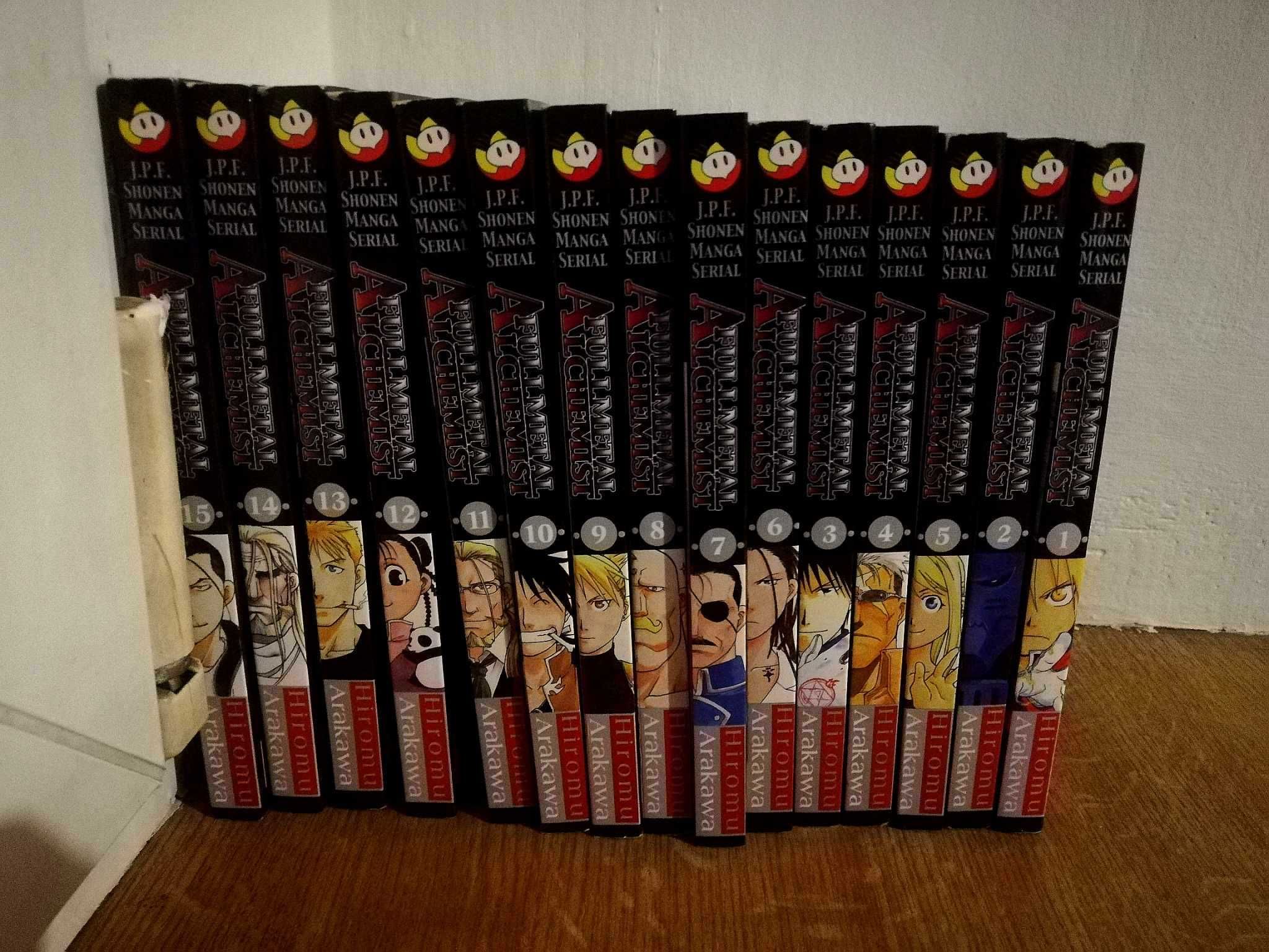 Manga  Fullmetal Alchemist 1-15 tomy