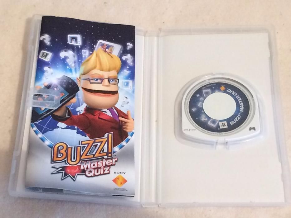 Jogo PSP "Buzz" Master Quiz