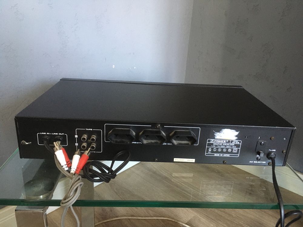 Fisher EQ-876 korektor graficzny equalizer