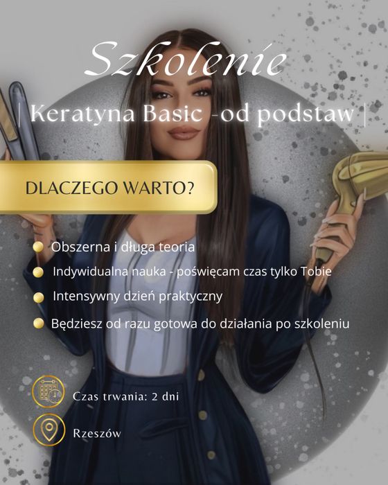 Szkolenie Keratyna/Botox Basic Rzeszow