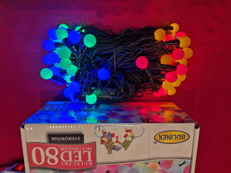 Lampki choinkowe BULINEX multi kolor.