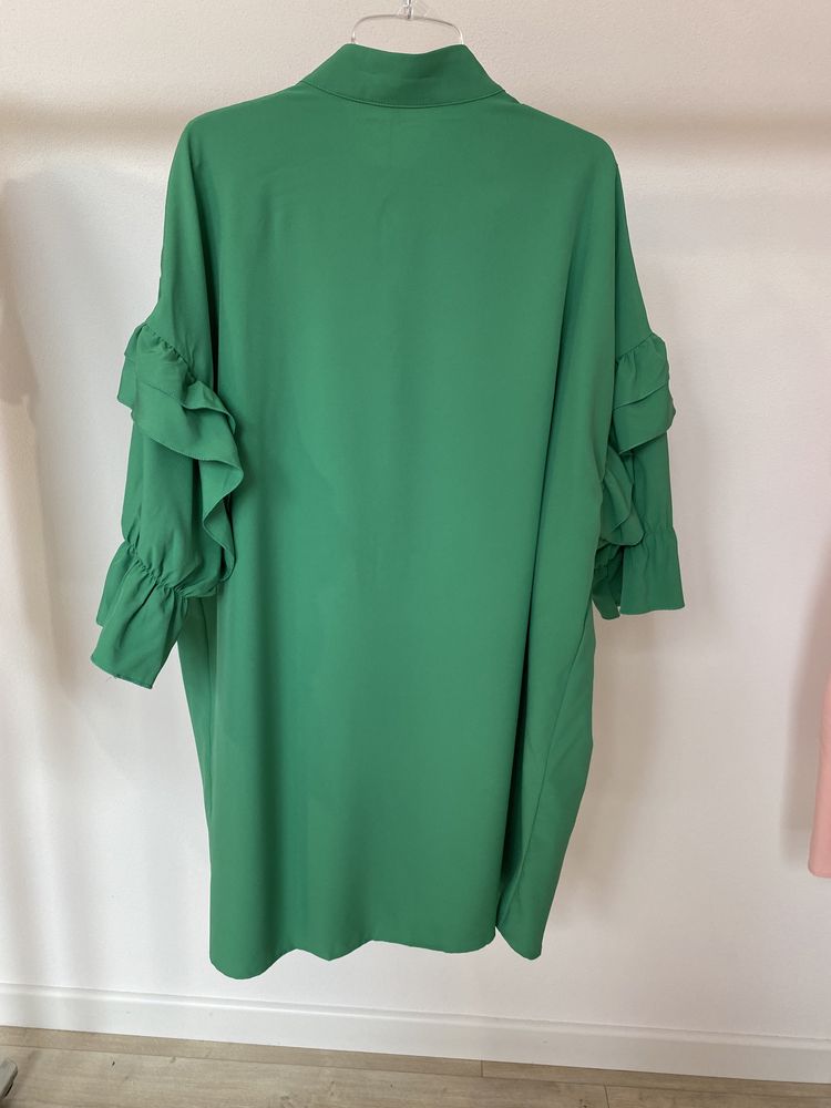 Sukienko tunika kolor zielony