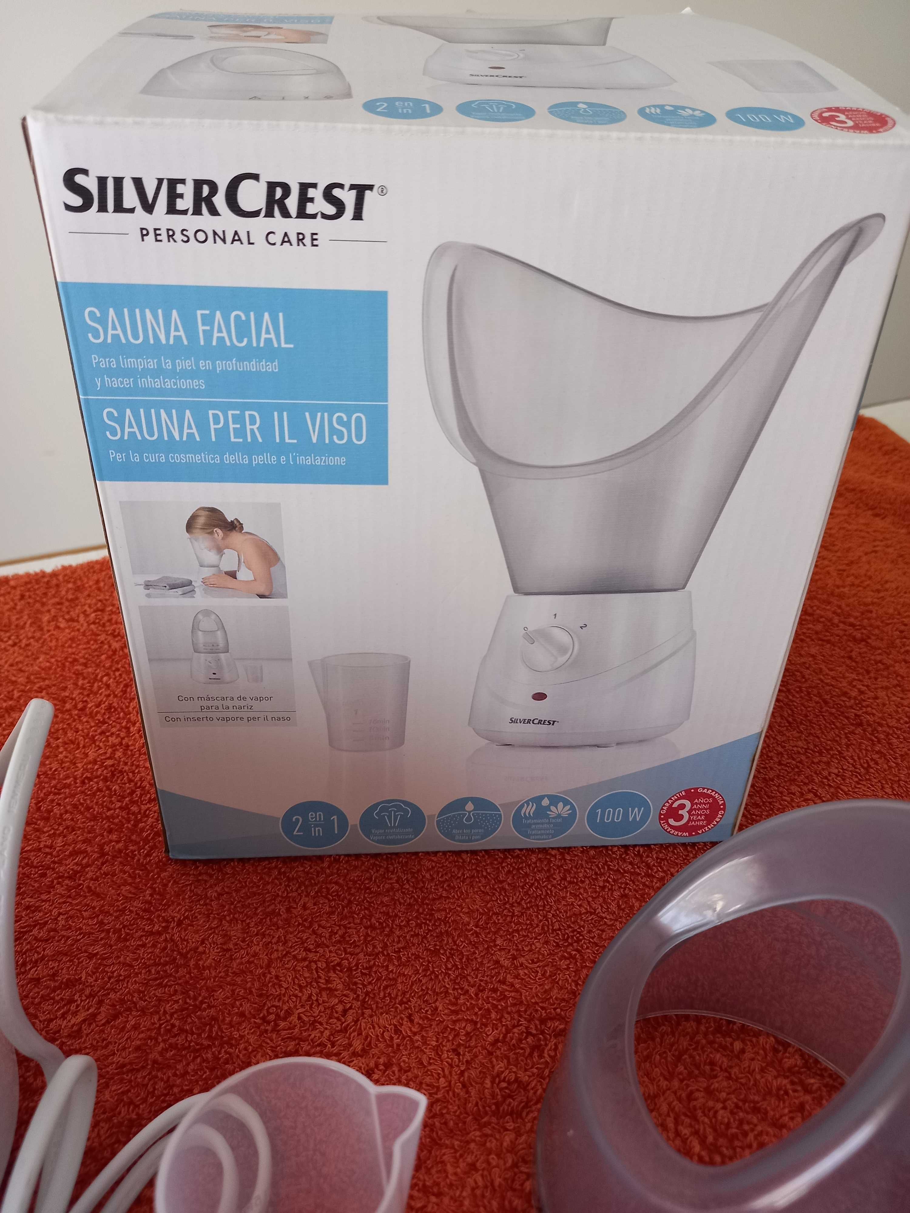 Sauna facial da Silvercrest