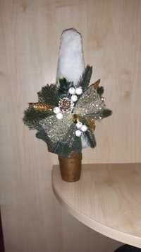 Елка, декор новогодний, подарок, композиция рождественская, украшение