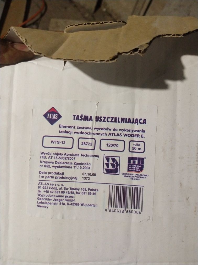 Taśma do hydroizolacji