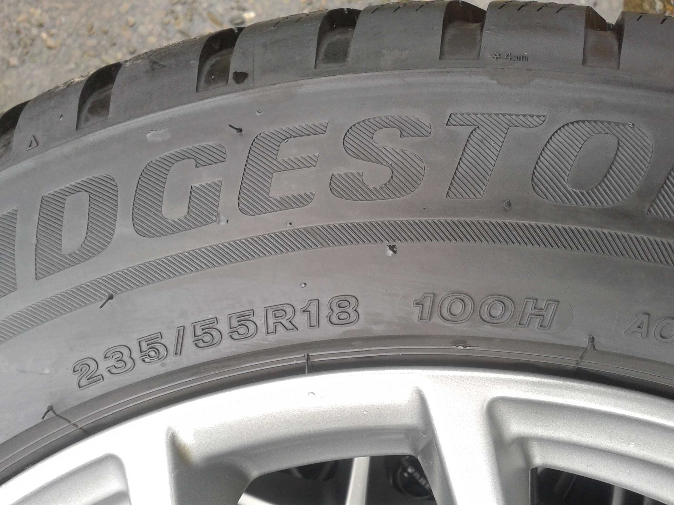 opony r18 brigestone 235 55 blizzak lm001 mielec 2023rok 4szt kpl 100h