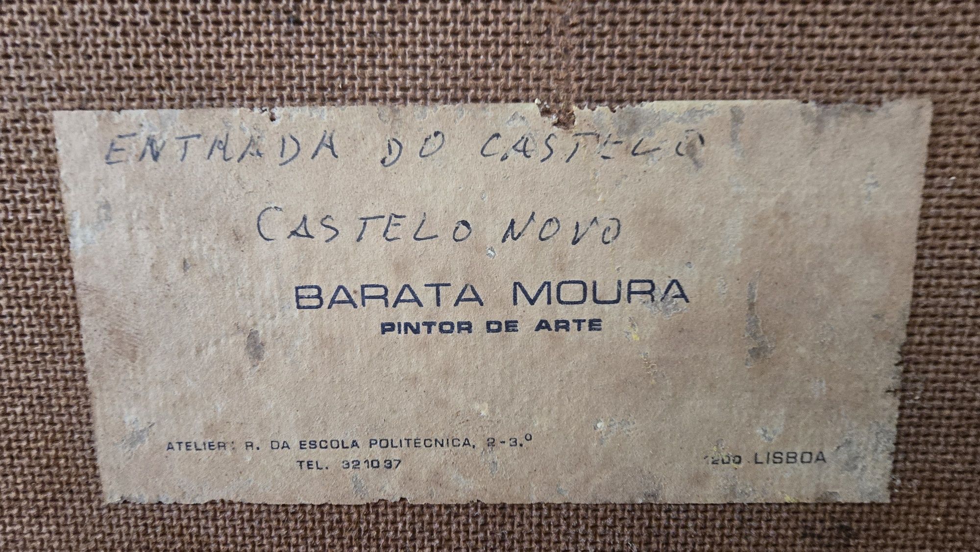 Quadro de Barata Moura - original