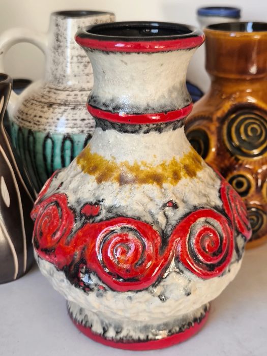 Wazon Ubelacher piękna stara ceramika