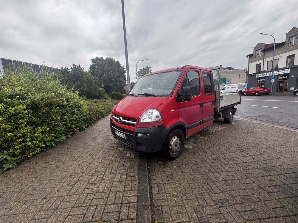 Opel Movano 2,5 2008  doka, kiper, brygadówka