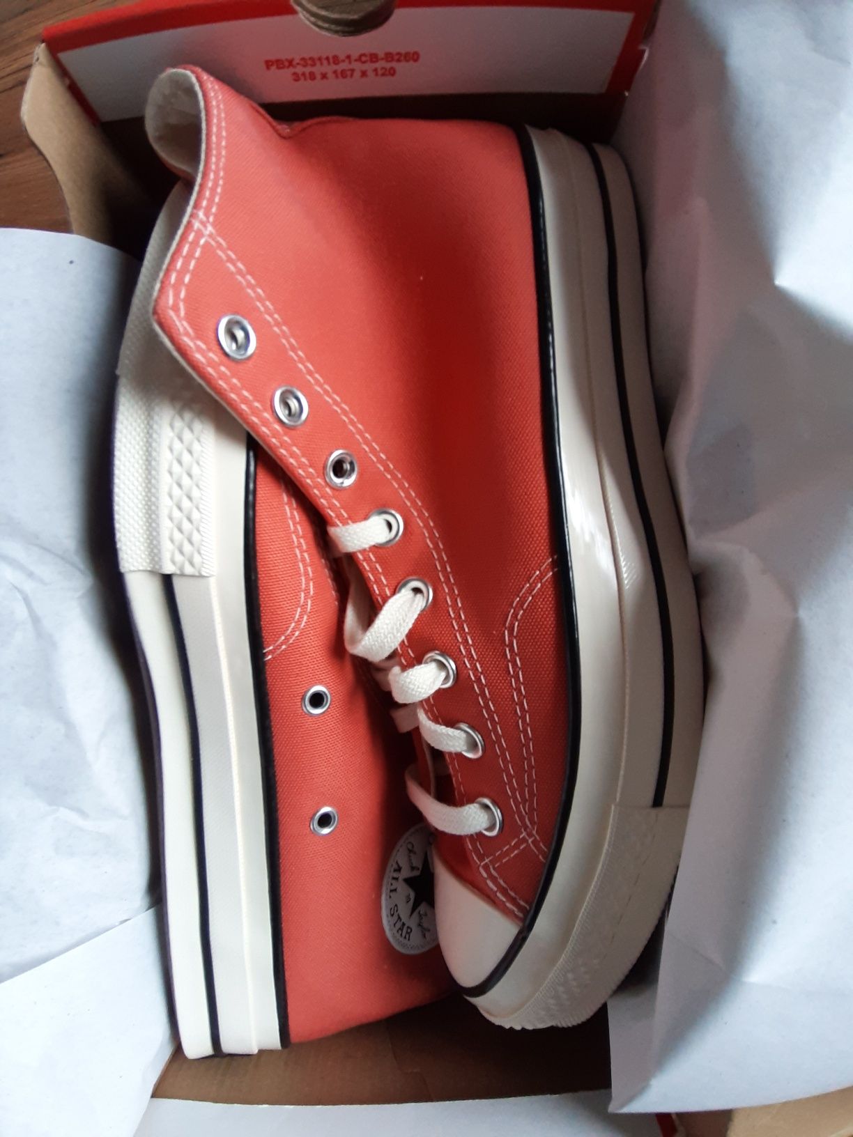 Trampki Converse 70 1970 vintage pomarańczowe 42.5 A03276C brushed