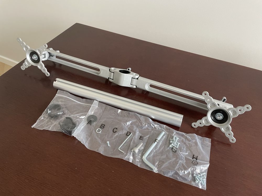 Uchwyt Fellowes Lotus Dual Monitor Arm Kit wieszak stojak dwa monitory