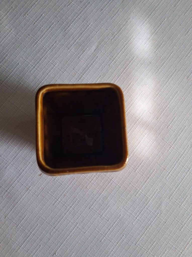 Popielniczka i mini wazon z PRL