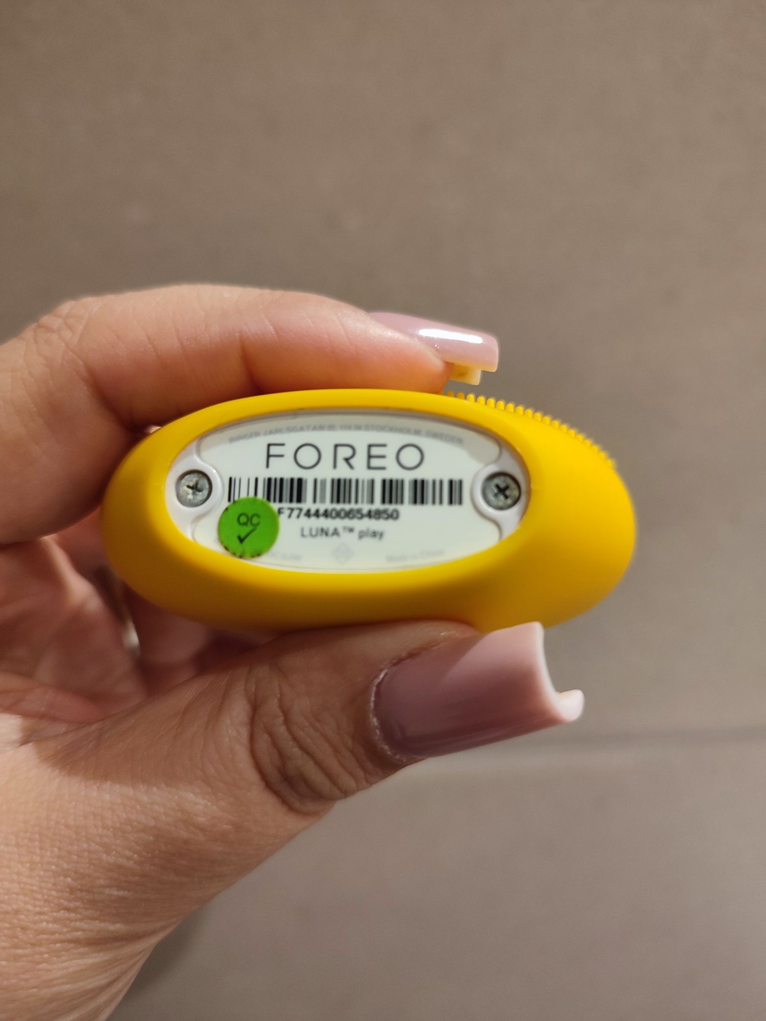 Vendo Foreo Luna cor sushine yellow