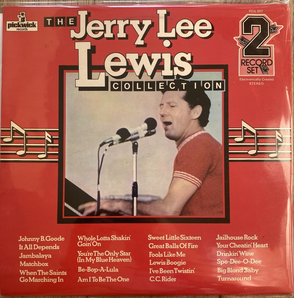 Jerry Lee Lewis Collection 2 Record Set