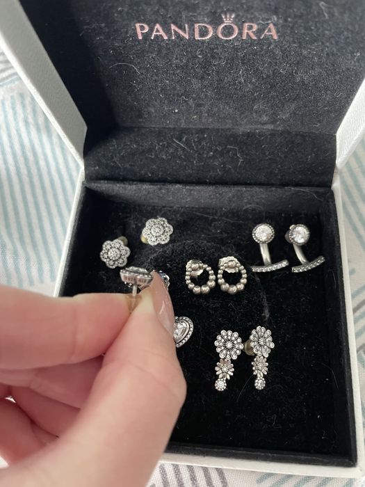 Сережки Pandora Пандора колекція