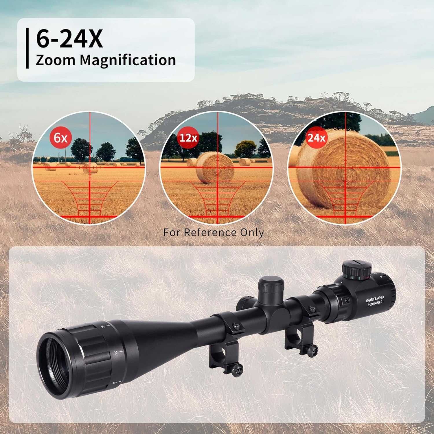 Goetland  6-24x50 luneta celownicza