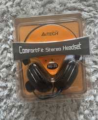 Słuchawki A4TECHComfort stereo Headset HU-35