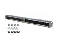 Przepust Kablowy RACK 19" 1U ze Szczotką i Mini Organizer Stalflex
