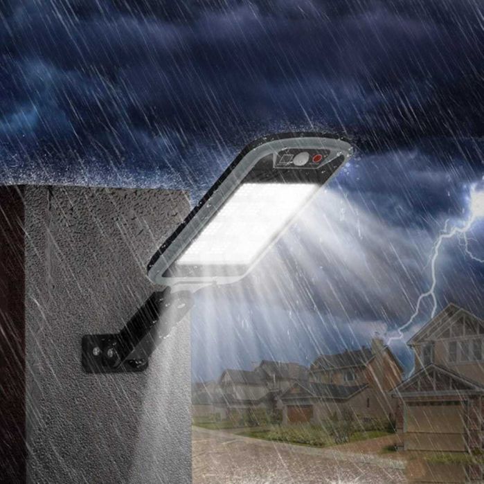 Lampa solarna LED 400W z czujnikiem ruchu i pilotem