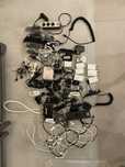 Kabel zasilający, ładowarka, pilot, słuchawki,mega paka