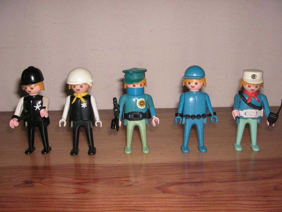 Bonecos / Figuras Playmobil Polícias e Diversos Geobra 1974