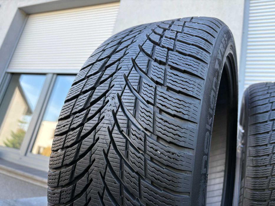 4szt zimowe 235/45R18 Nokian 7,6mm 2020r świetny stan! Z847 gwar