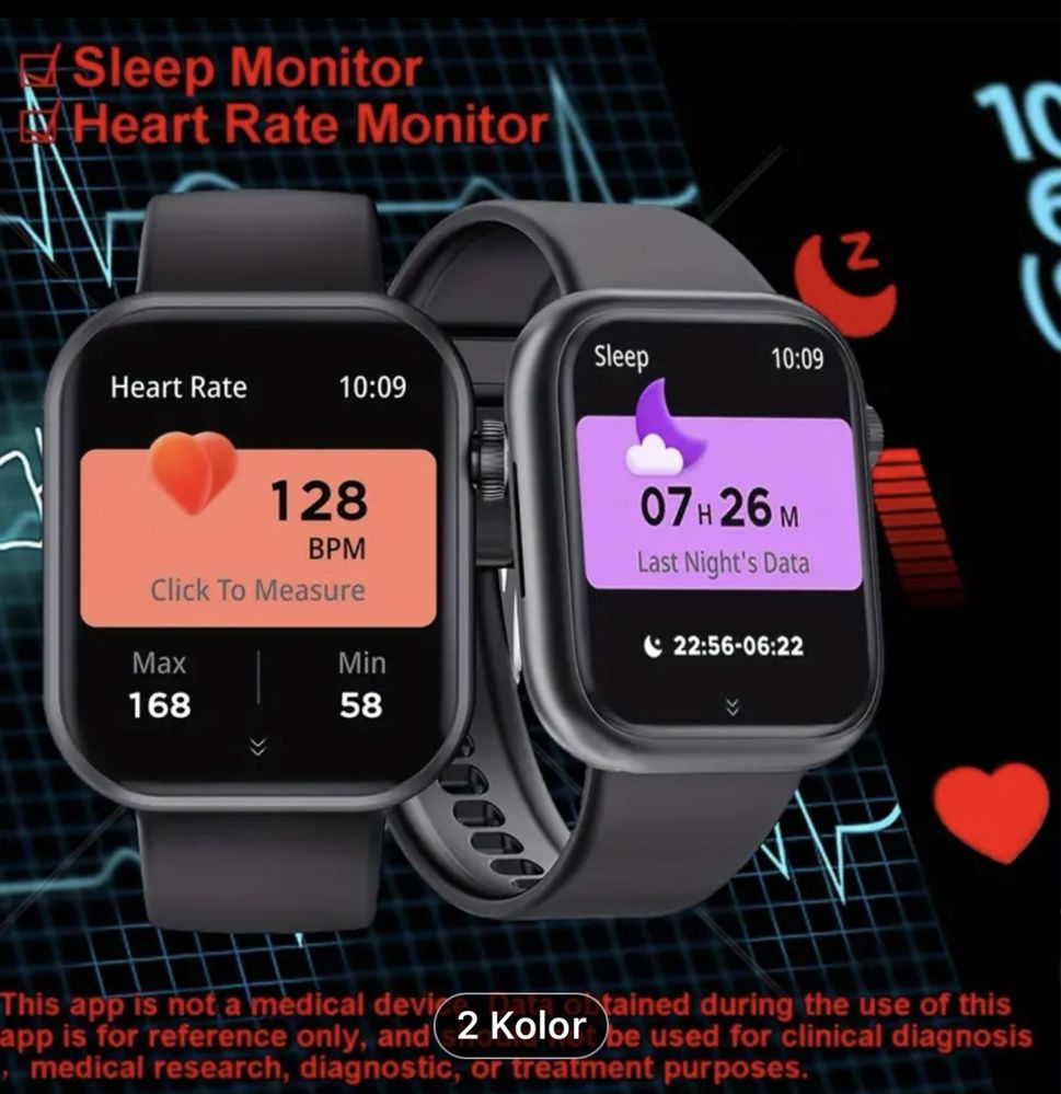 Nowy wodoszczelny smartwatch