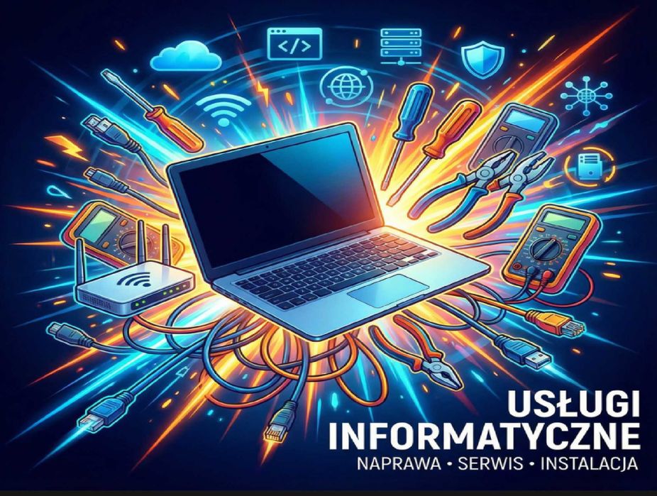 Profesjonalne usługi informatyczne – komputery, sieci, urządzenia
