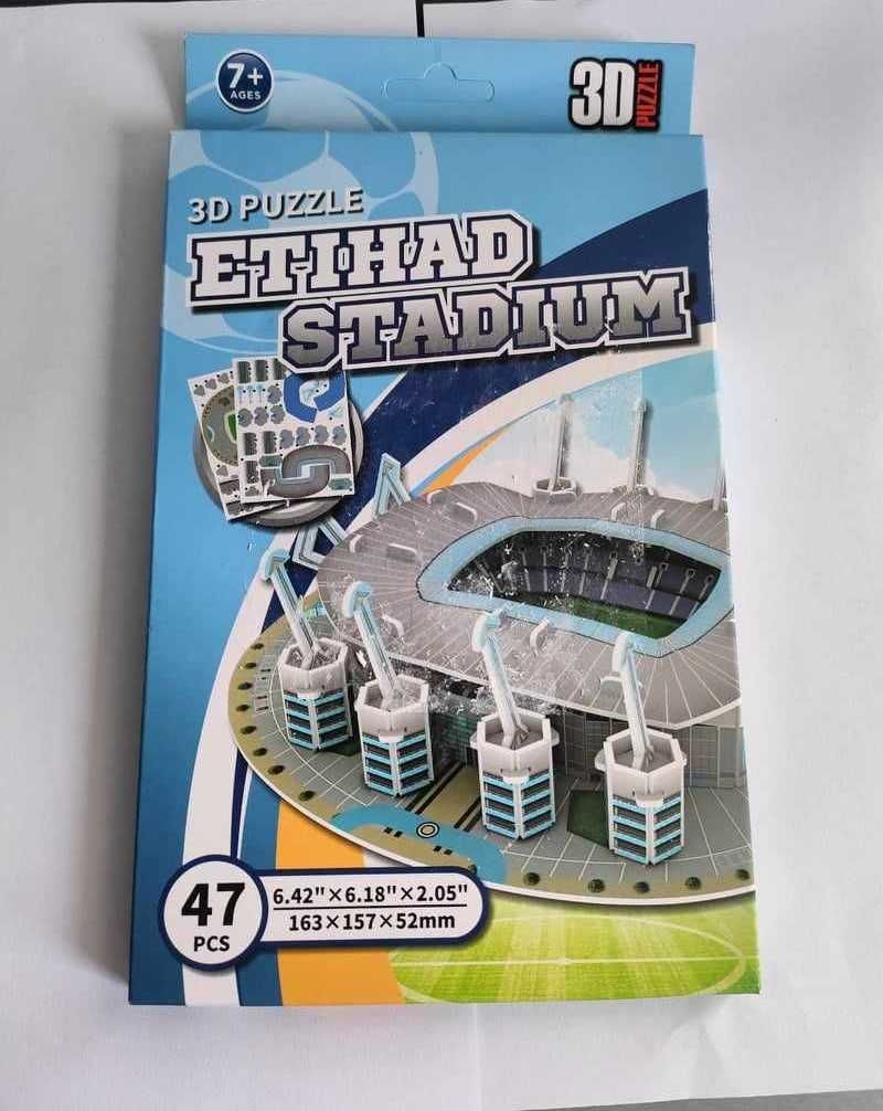 Stadion Etihad Stadium puzzle 3D Manchester City prezent