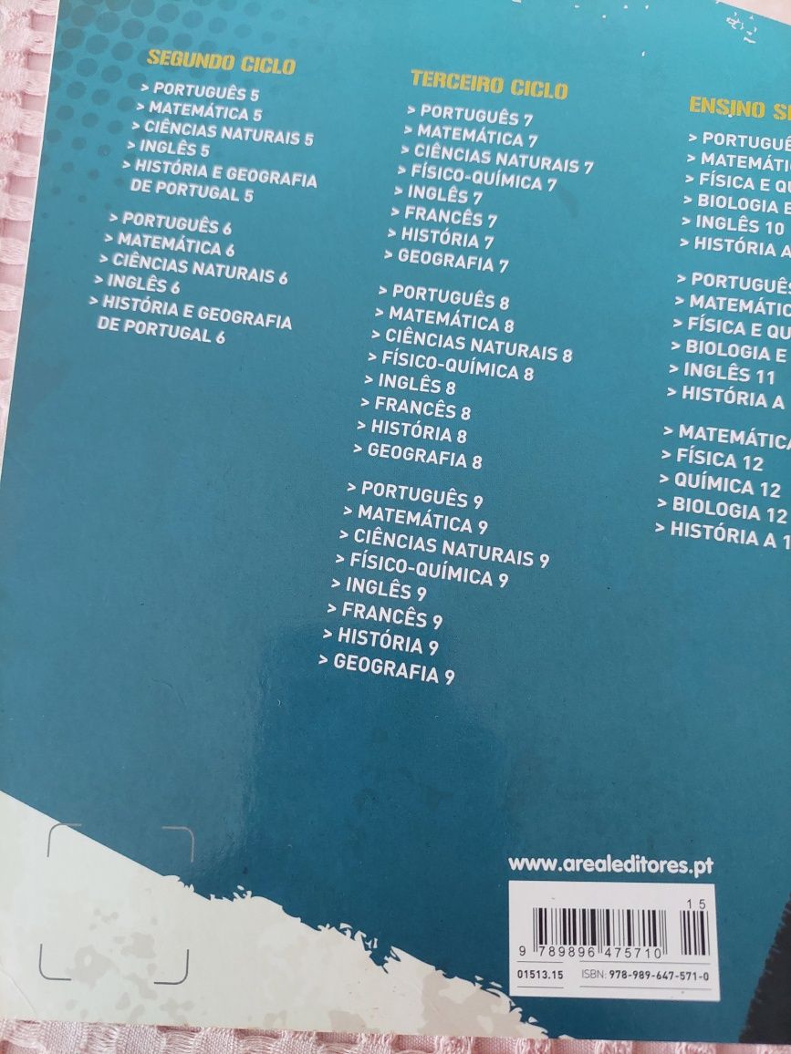 Livro prepara para os testes português 7 ano