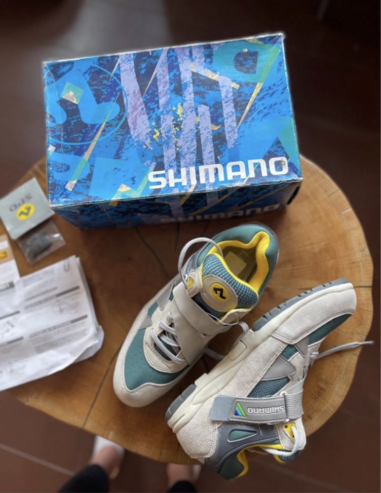 Shimano płaskie Buty obuwie retro Vintage