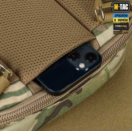 M-Tac сумка тактична EDC Bag Elite Black, Multicam, Multicam Black